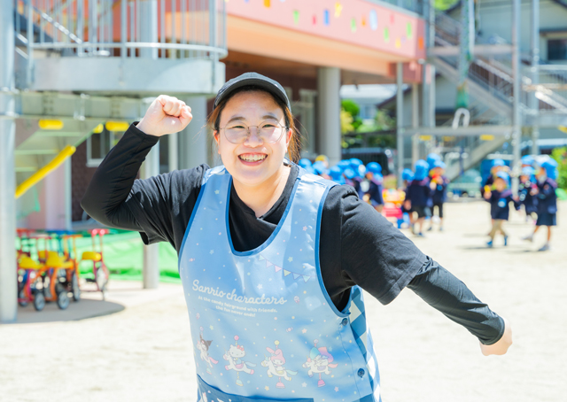 石河さん｜働く先輩VOICE｜株式会社 新風会 〜保育から健康増進・介護  